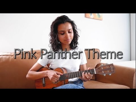 Pink Panther Ukulele Fingerstyle Cover by Natasha Ghosh | WITH TABS