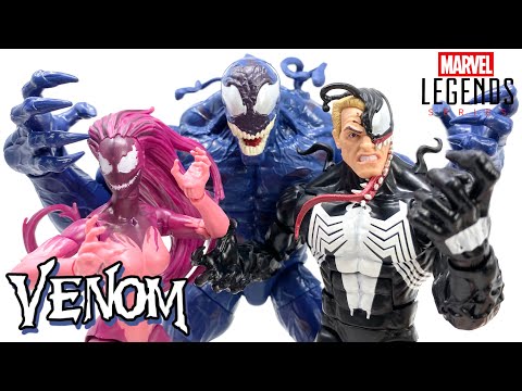 Marvel Legends VENOM SYMBIOTE 3-Pack AGONY & RIOT Amazon Exclusive Action Figure Review