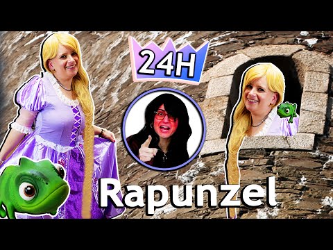24 HOURS AS A DISNEY PRINCESS | ONE DAY LIVING LIKE RAPUNZEL