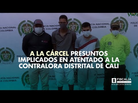 Fiscal Francisco Barbosa: A la cárcel presuntos implicados en atentado a Contralora de Cali