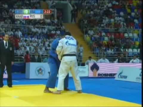 Final -100 kg Moscu GS 2010 Luciano Correa (BRA) Tagir Khaybulaev (RUS).avi