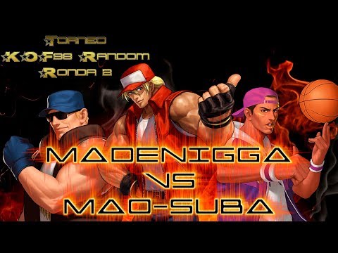 TORNEO KOF 98 RANDOM madenigga VS mao-suba FIGHTCADE ARCADE EN LINEA