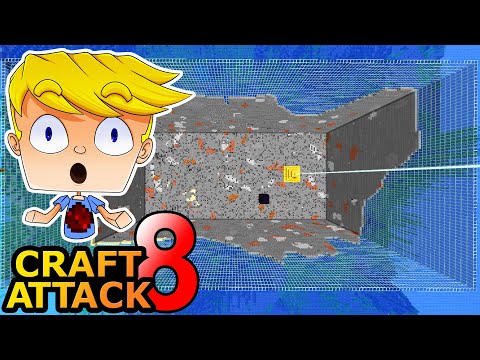 Kompletter Ozean trockengelegt & bis zum Bedrock geleert! - Minecraft Craft Attack 8 #82