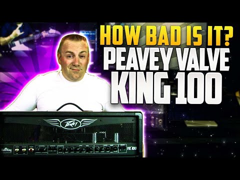 Peavey ValveKing VK100 100-Watt Guitar Head 2000s - Black image 3