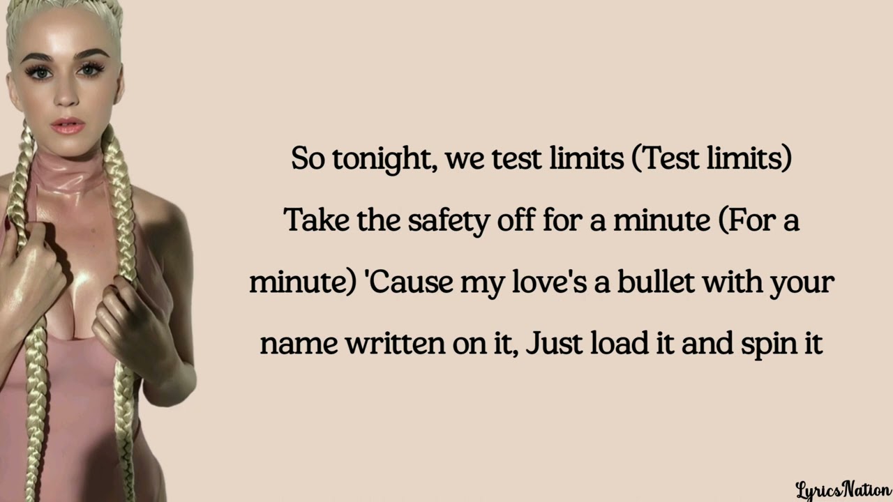 Katy Perry - Roulette (lyrics)