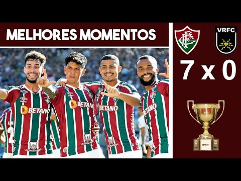 😱MASSACRE! | 📺MELHORES MOMENTOS |⚽FLUMINENSE 7x0 VOLTA REDONDA