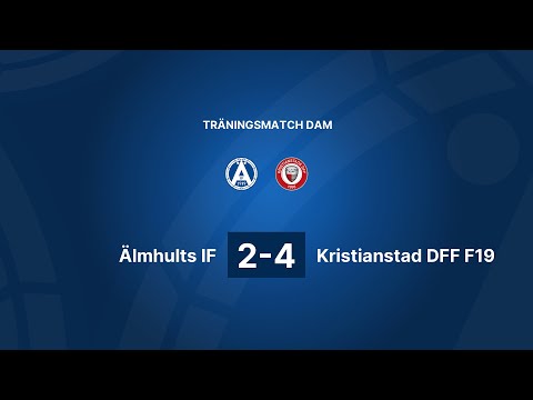 Älmhults IF - Kristianstads DFF F19 (2-4)