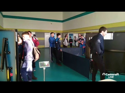 Взвешивание борцов отборочный турнир на первенство Европы 2017 год.