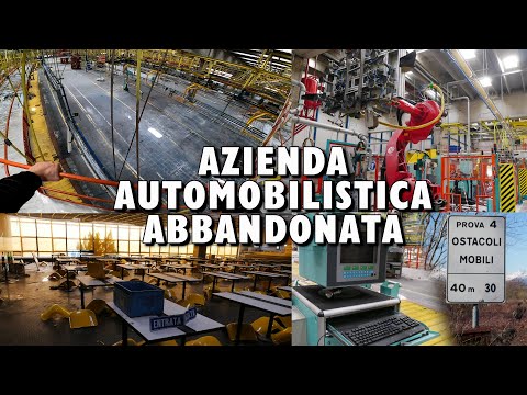 ESPLORO UNO STABILIMENTO AUTOMOBILISTICO ABBANDONATO E TROVO DEI ROBOT HI-TECH!! [Urbex Italia]