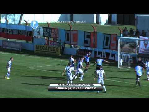 Los goles de Brown 2 Talleres 2. Fecha 35.Torneo Primera B Nacional.Fútbol Para Todos