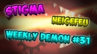 BIG BAD DRAGON! Weekly Demon #31 (Easy Demon 10✭) Stigma by neigefeu - Geometry Dash