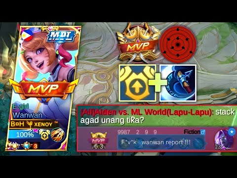 WANWAN MOBILE LEGENDS MANIAC (HACK DAMAGE 100%)🔥