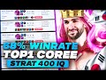 IL MONTE RANK 1 CORÉE avec 70% WINRATE AVEC TARIC + STRAT 400 IQ ! (GUIDE SECRET OP)