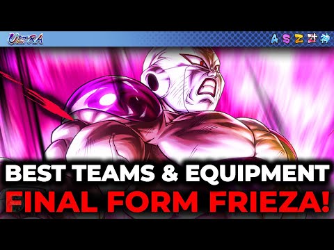 Best TEAMS & EQUIPMENTS For ULTRA Final Form Frieza! (Dragon Ball Legends)