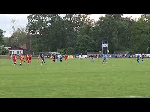 Gol na 1-0 Lubuszanin Drezdenko-Czarni Żagań