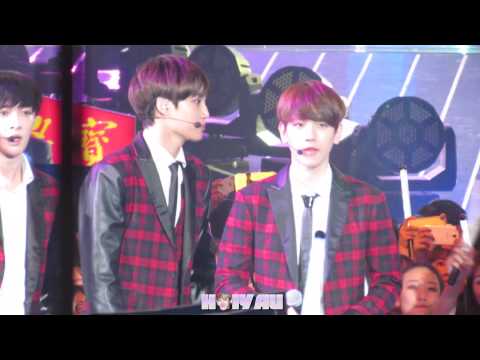 141231 Hunan TV New Year Countdown Concert EXO-LUCKY (BAEKHYUN FOCUS)