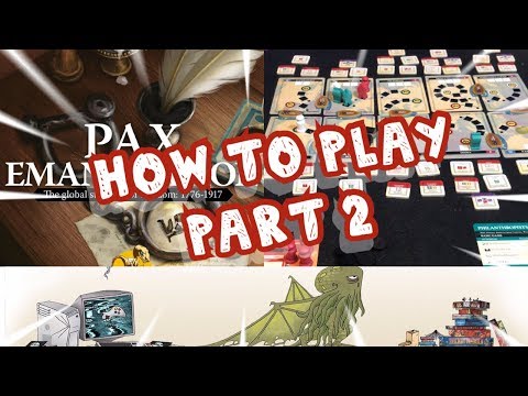 How to Play Advanced Pax Emancipation Part 2 (Gameplay) - Bored Online? Board Offline! #405