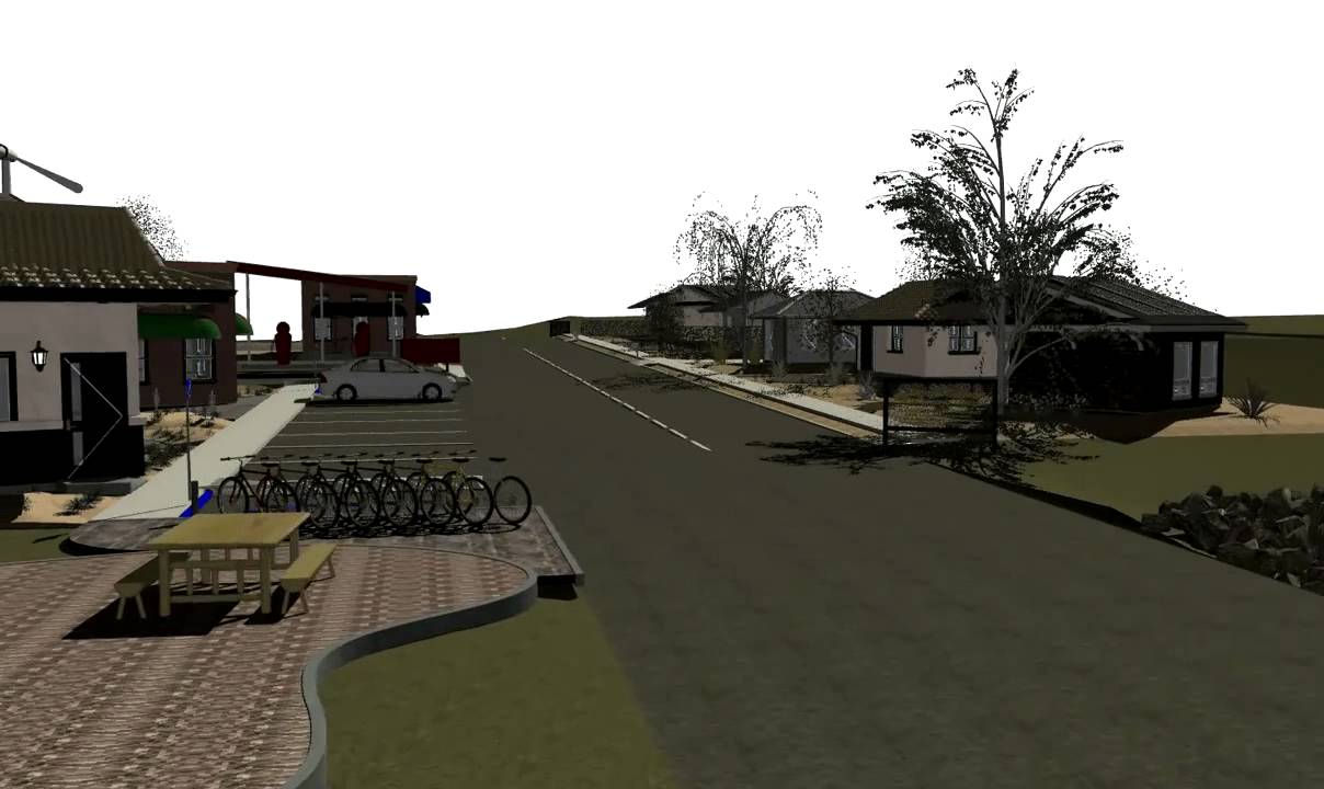 Butte College Scenario Village virtual fly-through