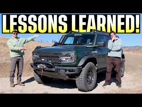 These Are the Top 5 Surprises We Learned After Owning a Ford Bronco For a Year! 