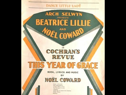 B. A. Rolfe & His Orchestra "Dance, Little Lady" (Nov. 1928) Edison Diamond Disc 52462, Noel Coward