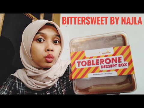 TOBLERONE DESSERT BOX BITTERSWEET BY NAJLA - TOBLERONE X BITTERSWEET BY NAJLA - ANDINNY PRATIWI