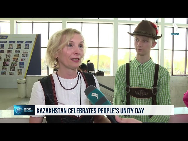 Kazakistan'da Ulusal Birlik Günü kutlandı