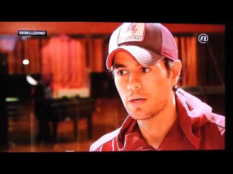 Enrique Iglesias - interview for Nova TV Croatia 2016