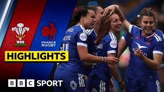 France cruise past Wales with second-half power show | Women's Six Nations | BBC Sport