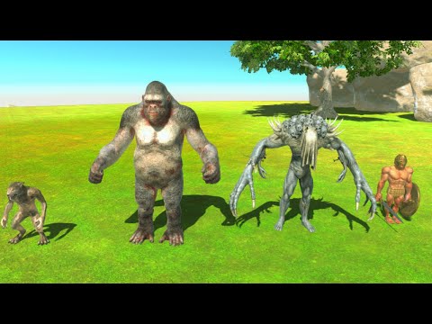WEREWOLF WITH GORO THE GIANT SCOURE & ACHILLES VS ALL TEAMS | Animal Revolt Battle Simulator