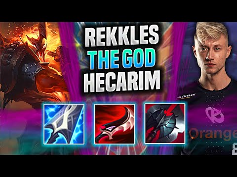 REKKLES IS A GOD WITH HECARIM! - KC Rekkles Plays Hecarim Jungle vs Trundle! | Season 2022