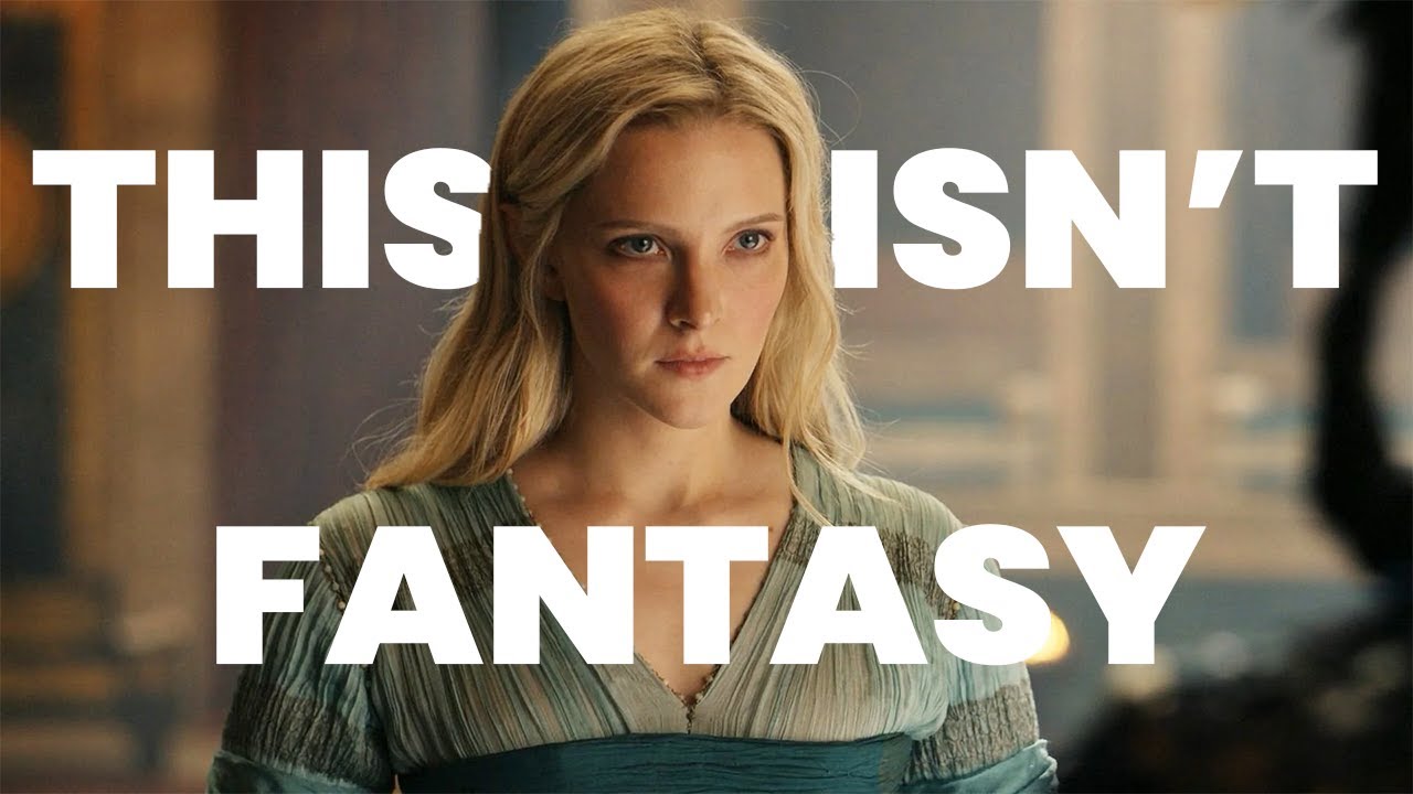 Rings Of Power Isn't Fantasy