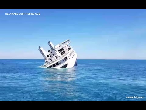 Cape May-Lewes Ferry's 'Twin Capes' Sinks, Becomes Part Of Artificial Reef System