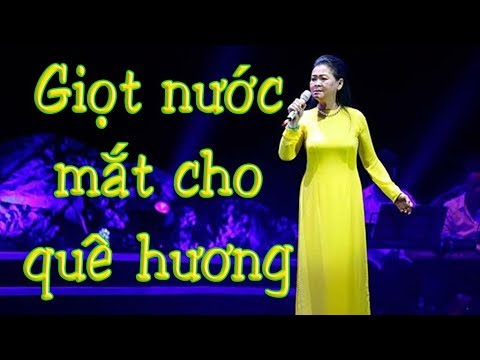 Giọt nước mắt cho quê hương Karaoke