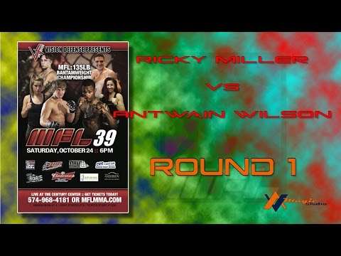 Fight 11   Ricky Miller vs Antwain Wilson