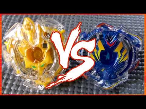 Trident .H.C vs Valkyrie .W.A - BATALHA BEYBLADE BURST!!