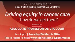 2026 Cabrini Peter Meese Memorial Lecture