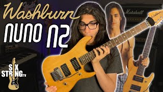 Video thumbnail for My Guitar - 1991 Washburn N2 Nuno Bettencourt by sixstringtv