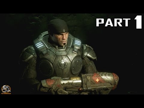Gears of War: Ultimate Edition Walkthrough Gameplay Part 1 - 14 Years After E Day (XBOX ONE)