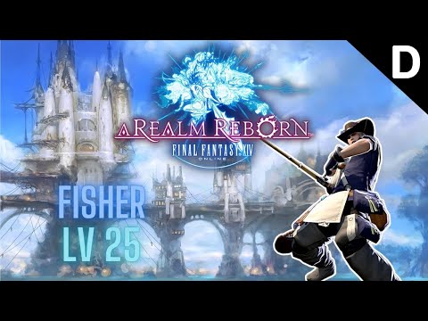 Final Fantasy XIV: A Realm Reborn - Fisher Class Quests Level 25