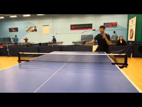 Butterfly Training Tips with Anav Gupta - Middle, Forehand, Middle, Backhand