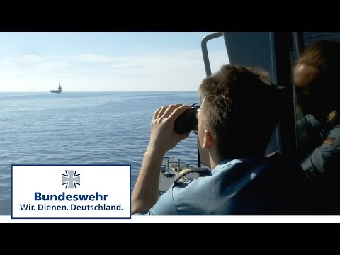 Kampf gegen Terror: Fregatte Augsburg bei der Mission Counter Daesh - Bundeswehr