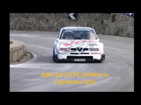 SILVANO LASCHINO ALFA ROMEO 155 DTM PROVE ORVIETO LA CASTELLANA 2015