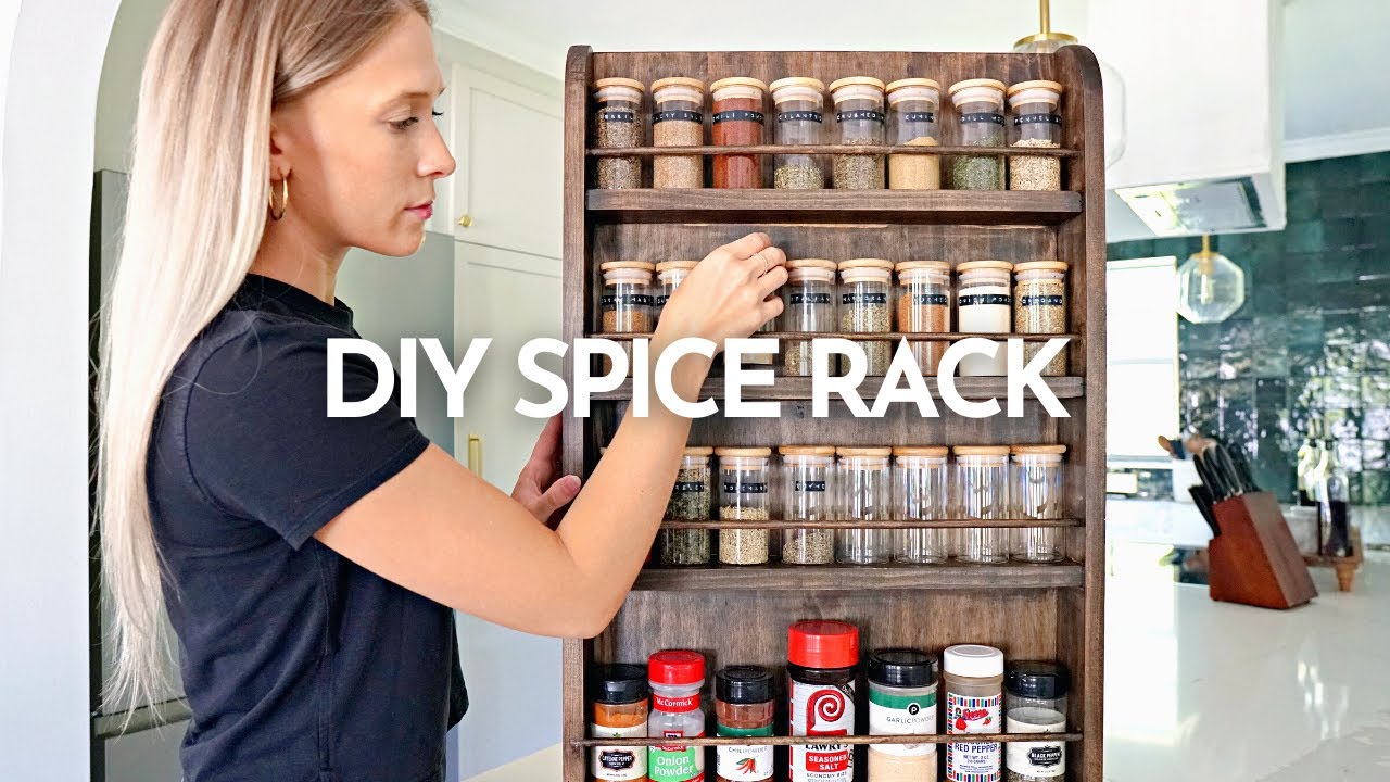 How to Build a Custom Spice Rack for Your Pantry Door