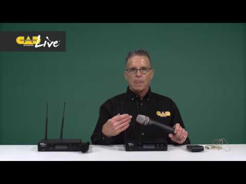 CAD WX1800HH | True Diversity Wireless Handheld Microphone System. New with Full Warranty! image 5