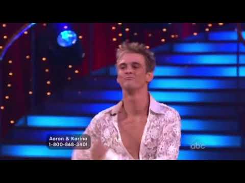 Karina Smirnoff & Aaron Carter Cha-Cha