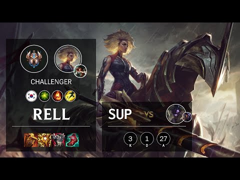 Rell Support vs Alistar - KR Challenger Patch 11.22