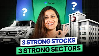 3 strong stocks from the strongest sectors