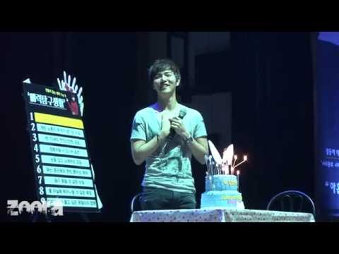 [14.07.28 정동하 9주년팬미팅] 축하 노래 with이건명