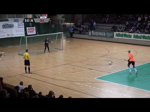 SC Staaken - SV Tasmania Berlin (Halbfinale, Berlin-Liga-Hallenturnier 2016) - Neunmeterschießen