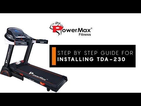 TDA-230 Powermax Motorized Treadmill